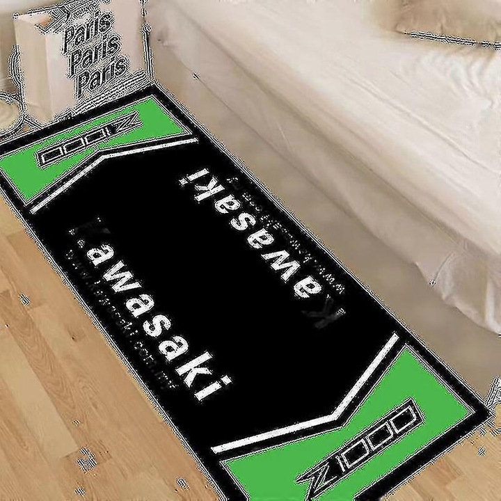 Motorkerékpár kiállítási szőnyeg, 50x160cm, csúszásmentes, szilárd design, otthoni dekorációhoz