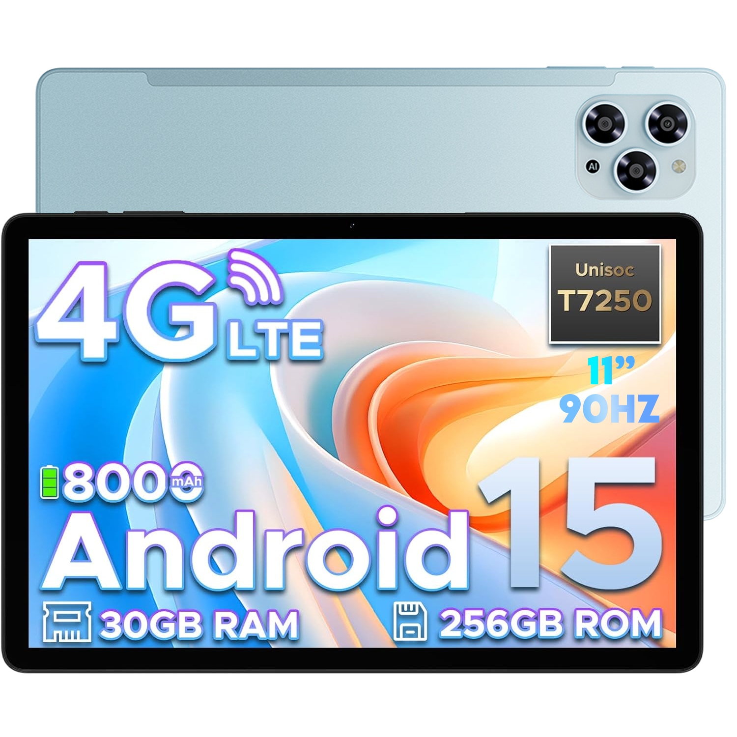 DOOGEE Tab G6 11インチ タブレット 6+24GB 256GB