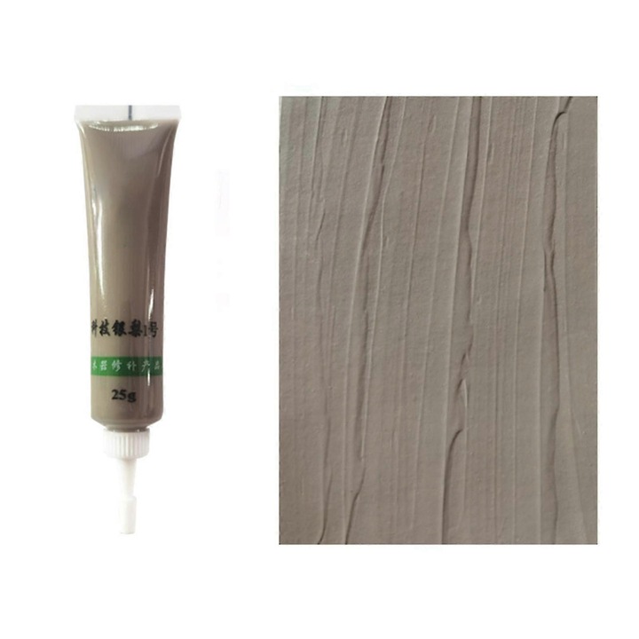 Pasta de reparare a mobilei, 25g, gri usor de utilizat