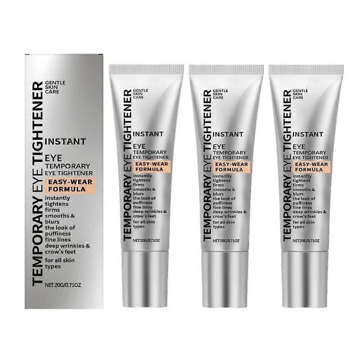 Szemkörnyékápoló krém, 20g, fiatalító hatású, hidratáló, 3 darabos készlet