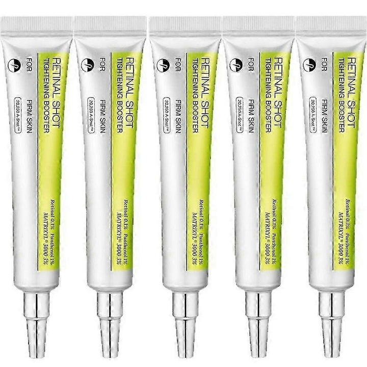 Nagy tisztaságú retinol krém, 15ml, minden bőrtípusra, ideális érzékeny bőrre, 5 darabos szett