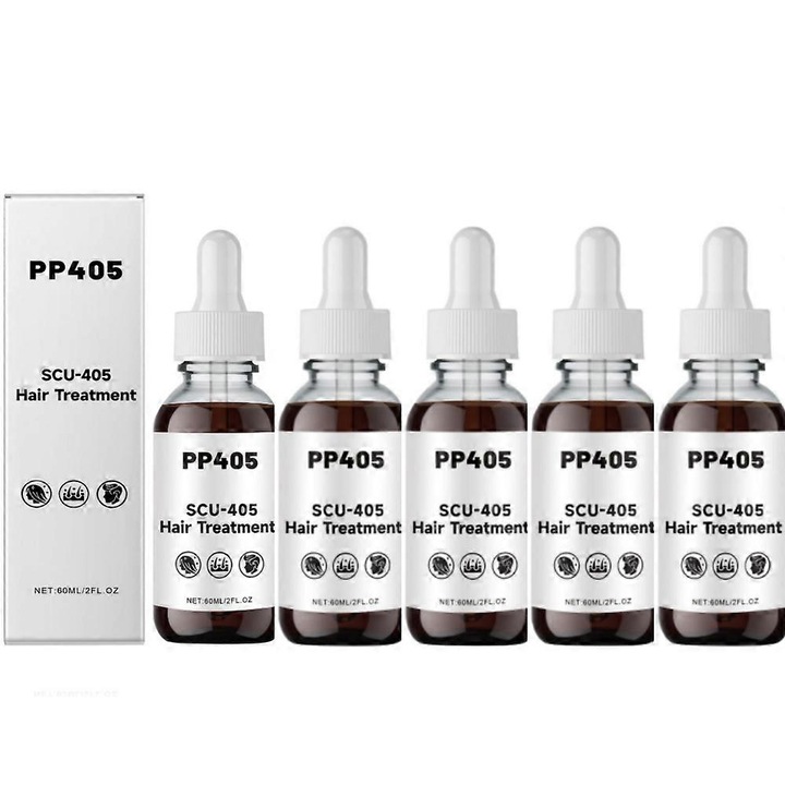 Kozmetikai olajkészlet hajápoláshoz, 60ml, többszínű, 3/5 darab