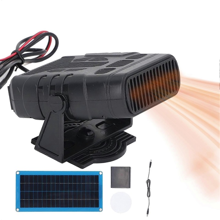 Kit aeroterma solara pentru masina, structura robusta, dimensiuni compacte