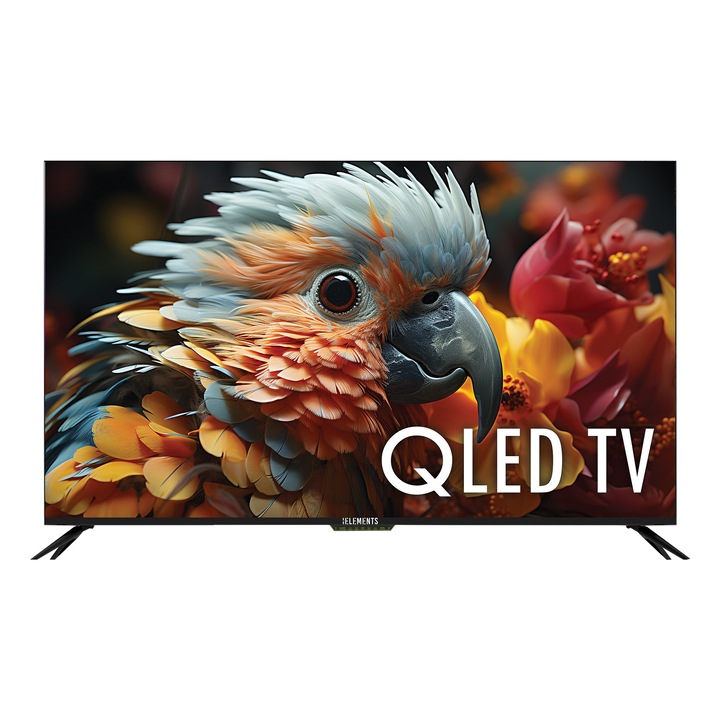 Телевизор QLED UHD 4K+HDR KB Elements 50''/127 см, Smart TV WebOS, Advanced Magic Control, Dolby Audio, Android 14.0, 3 x HDMI, 2 x USB, BUILT-IN-RECEIVER: DVB-T, T2, S2, OPTICAL, ANTENNA COMPONENT IN (Y-Pb-Pr) AV VIDEO IN, RCA AUDIO IN, WIFI