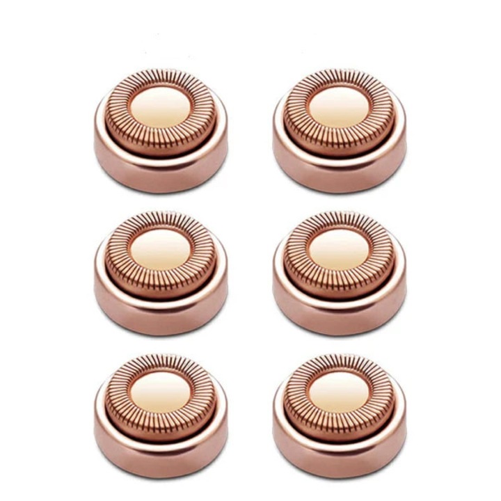 Cap de schimb epilator, 18K aur, pentru fata, mic, discret