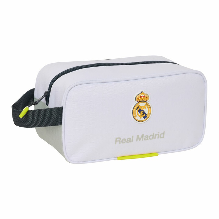 Real Madrid CF utazó cipőtáska fehér 29 x 15 x 14 cm