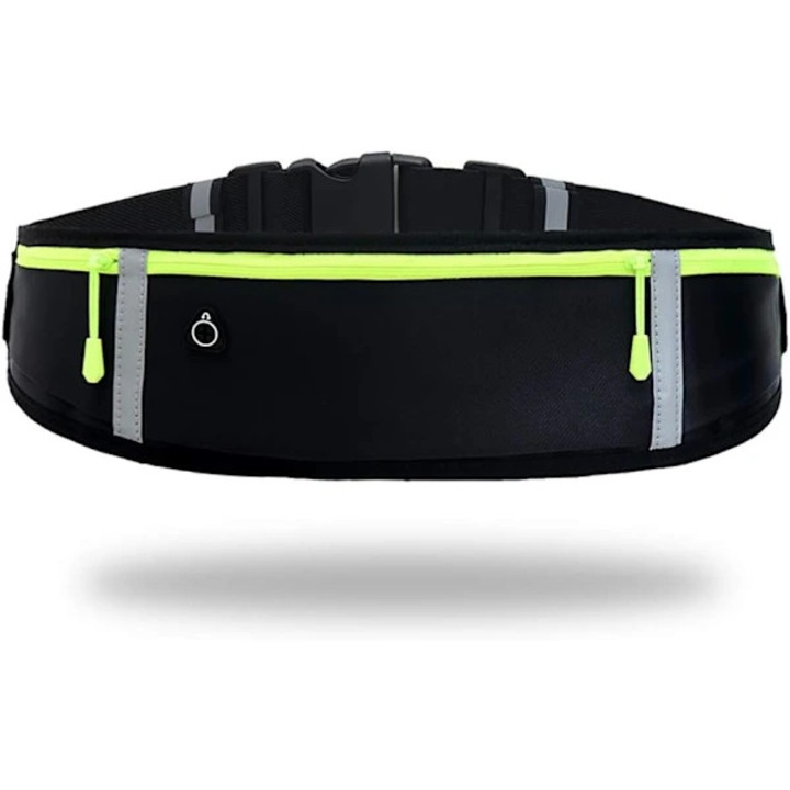 Borseta sport cu banda elastica reglabila impermeabila, capacitate mare, negru