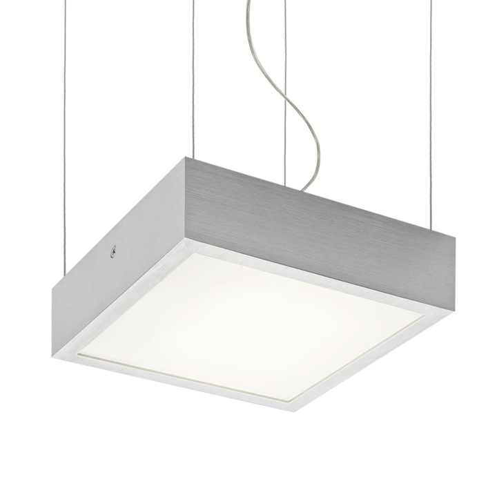 Rendl R13709 STRUCTURAL LED висяща лампа с алуминиев профил, опал PMMA разсейвател, 3000K