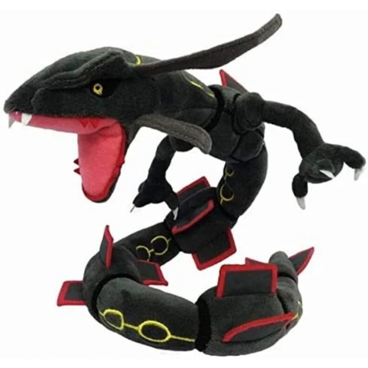 Плюшена играчка дракон Rayquaza 79см черен