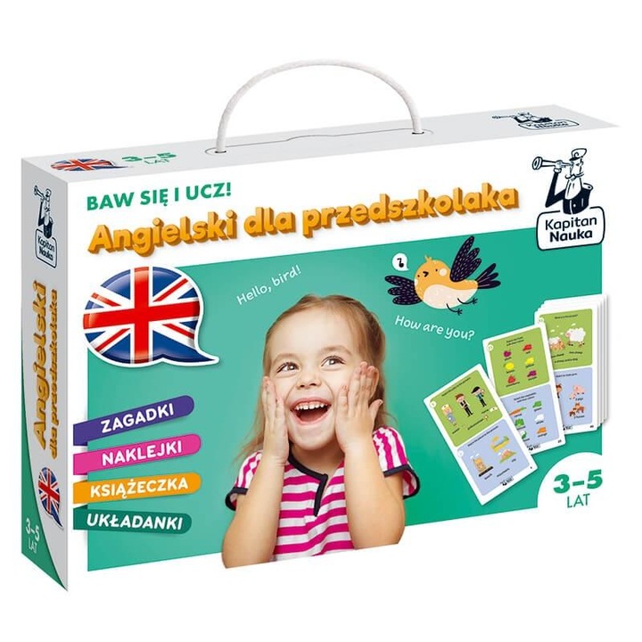 Kapitan Nauka, Angielski dla przedszkolaka, 100 cuvinte, ilustratii, carte A Day in a Park