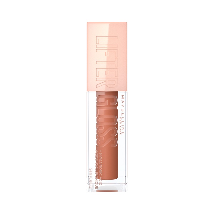 Гланц за устни Maybelline New York, Lifter Gloss, 027, Toffee, 5.4 мл