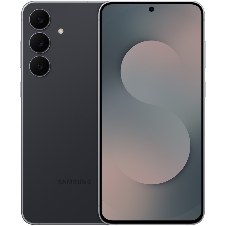 Telefon mobil Samsung Galaxy S25 FE, Dual SIM, 8GB RAM, 128GB, 5G, Jetblack