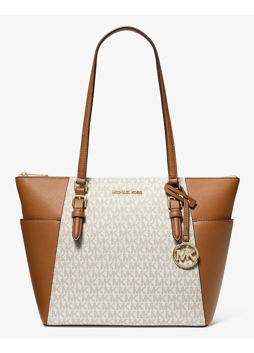 Geanta de piele pentru femei, Michael Kors, Charlotte, Maro