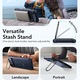 Husa pentru iPhone 17 Air, Cyber Armor Kickstand, N29, Policarbonat, Blue