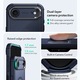 Husa pentru iPhone 17 Air, Cyber Armor Kickstand, N29, Policarbonat, Blue