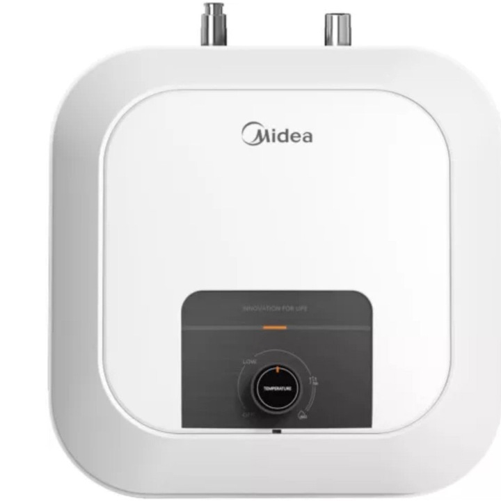 Boiler electric Midea D30-25VD1(U), model compact, volum 30L, control mecanic, montaj sub chiuveta