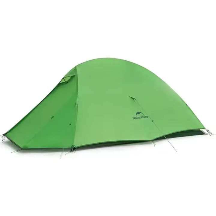 Cort camping Naturehike Cloud Up 2 Base 210T, 2 persoane, ultrausor, 110 cm inaltime, 2 kg, impermeabil 3000+ mm, aluminiu Y