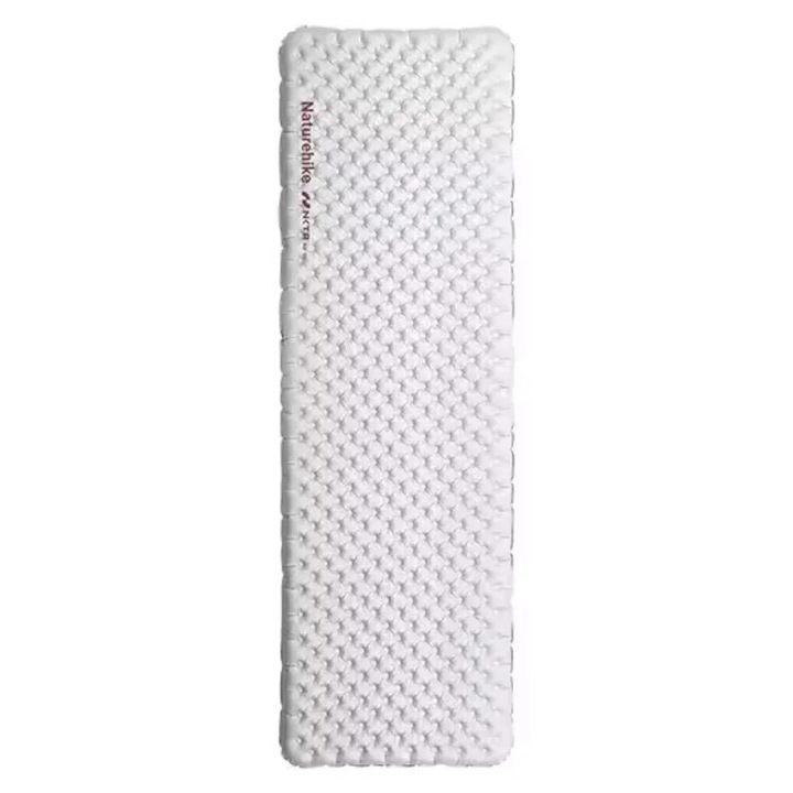 Saltea turistica, NATUREHIKE Tuye R 5.8 Regular Wide, 183x64cm, alb
