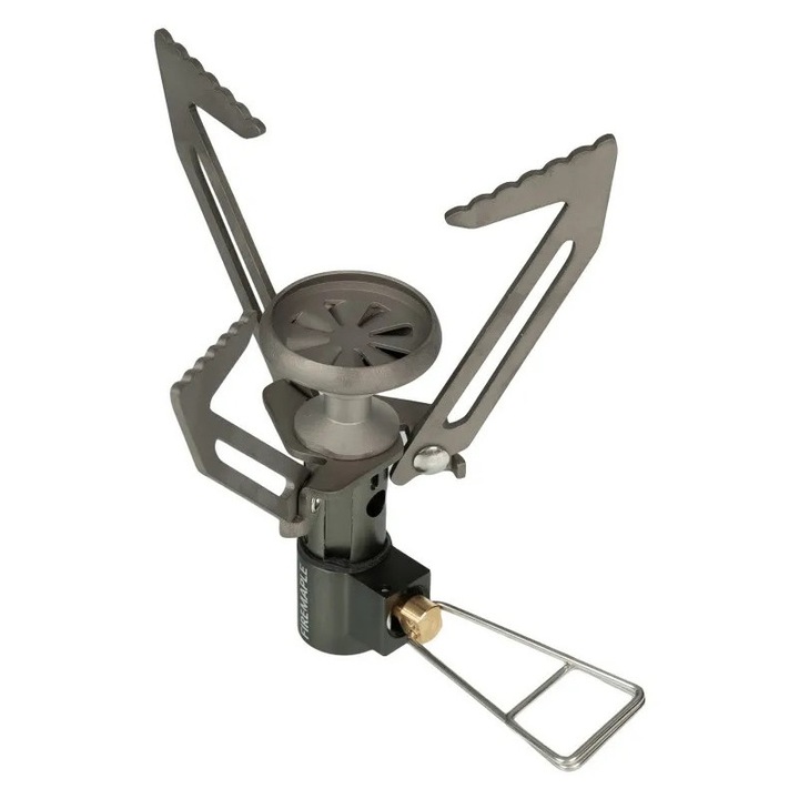 Aragaz FIRE-MAPLE Hornet II Titanium, 2,5 kW, stabilitate mare, compacta, 10x10x8cm