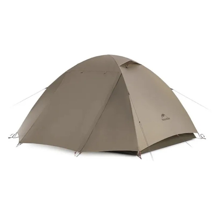 Cort camping Yunchuan 3, 3 persoane, 180cm latime, impermeabilitate 1500-2000mm, structura igloo, 125cm inaltime