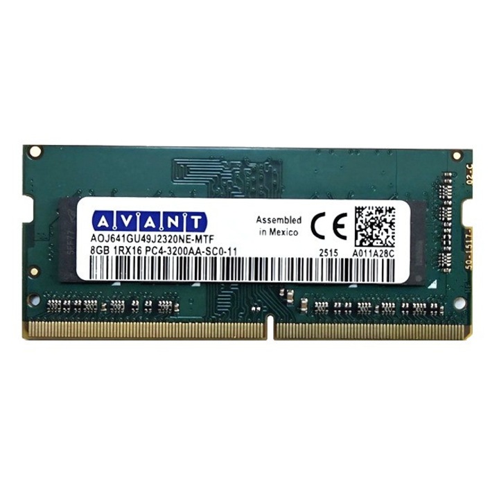 Memorie laptop SODIMM AVANT 8GB DDR4 3200MHz, 1Rx16, bulk
