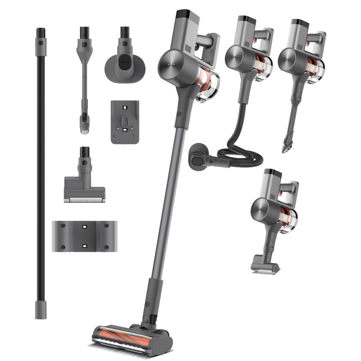 Aspirator vertical Xiaomi G20 Max, 25000Pa, tehnologie ciclonica, neagra, fara fir