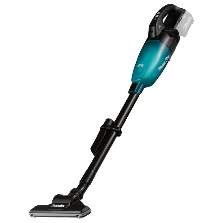 Aspirator robot Makita 40V Max Li-Ion, acumulator, capacitate 0.6l