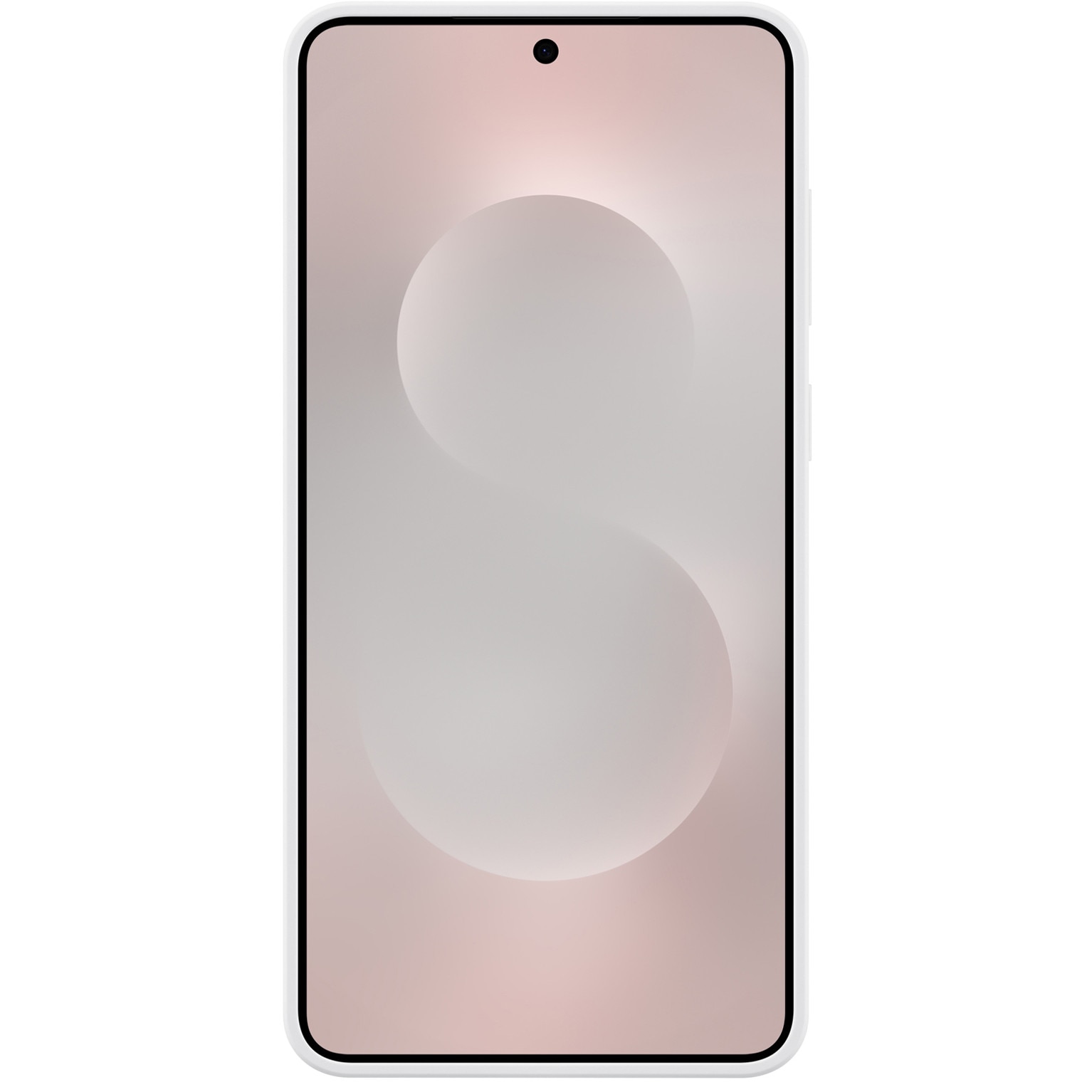 Husa de protectie Samsung pentru Galaxy S25 Edge Silicon, Light Gray