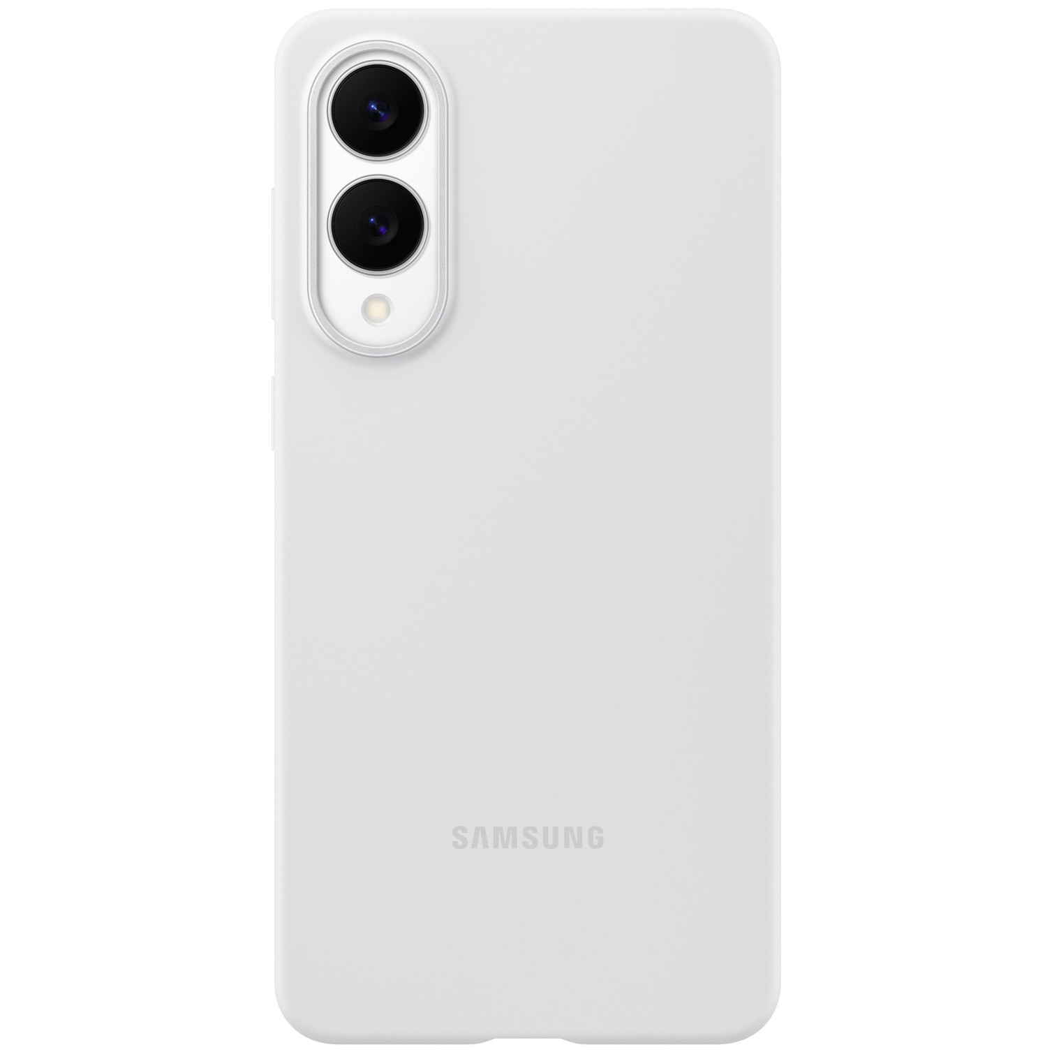 Husa de protectie Samsung pentru Galaxy S25 Edge Silicon, Light Gray