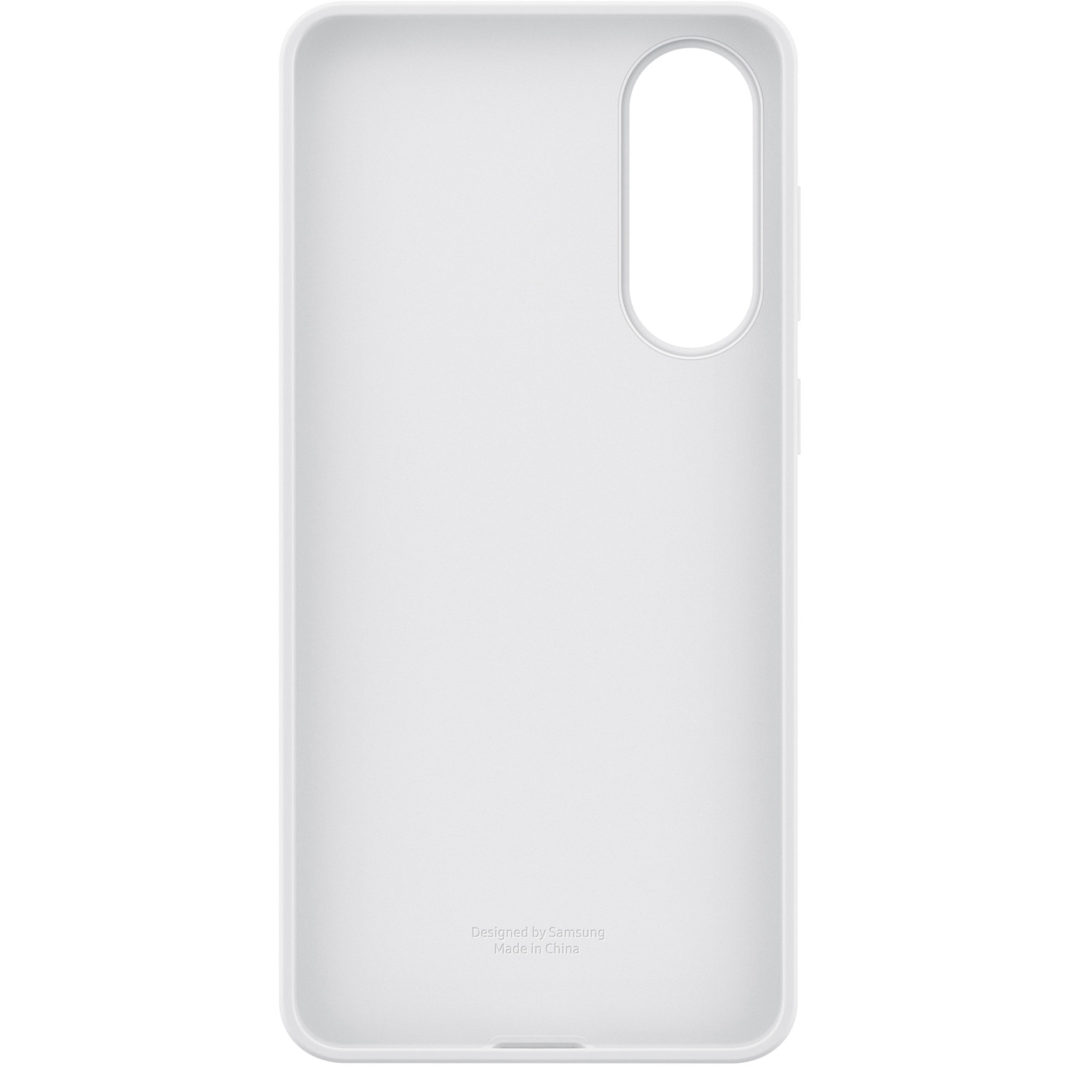 Husa de protectie Samsung pentru Galaxy S25 Edge Silicon, Light Gray