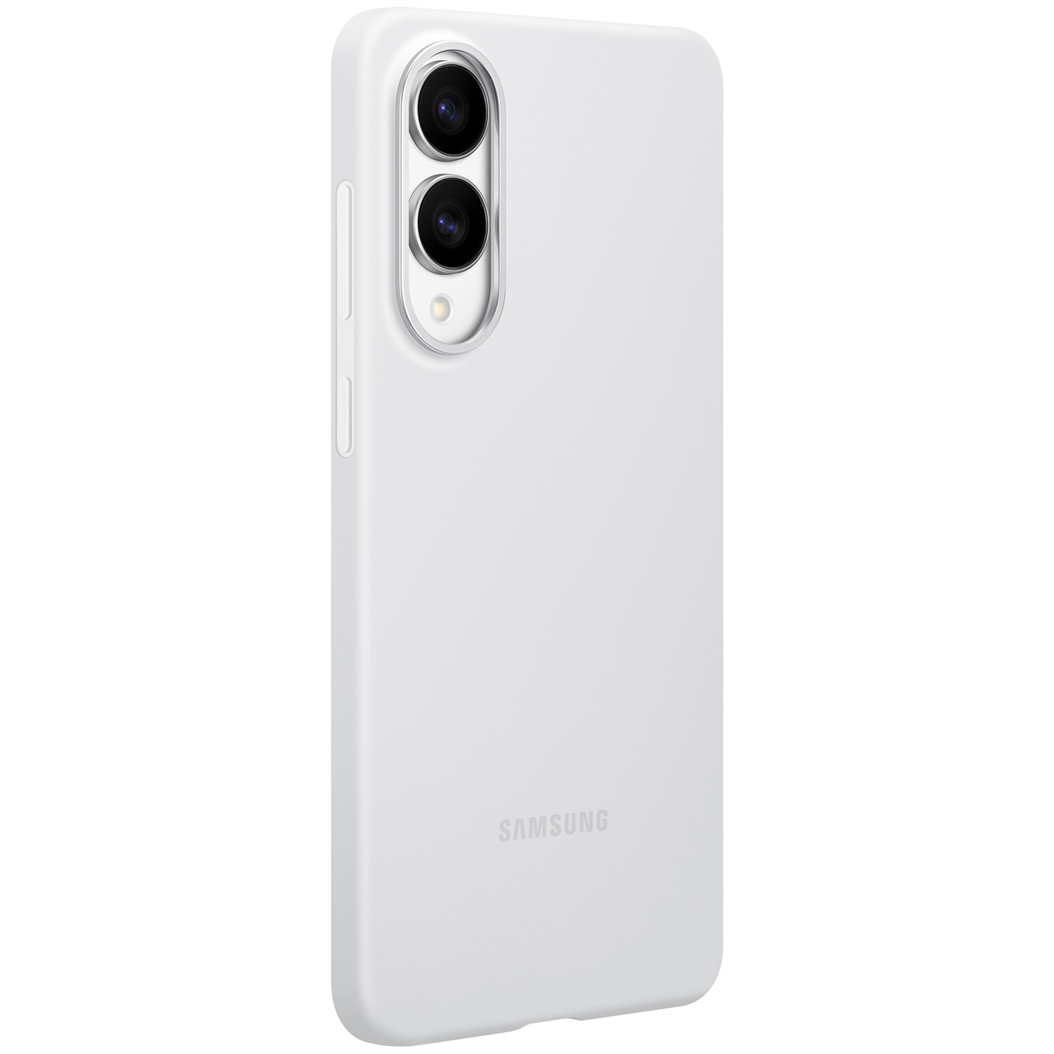 Husa de protectie Samsung pentru Galaxy S25 Edge Silicon, Light Gray