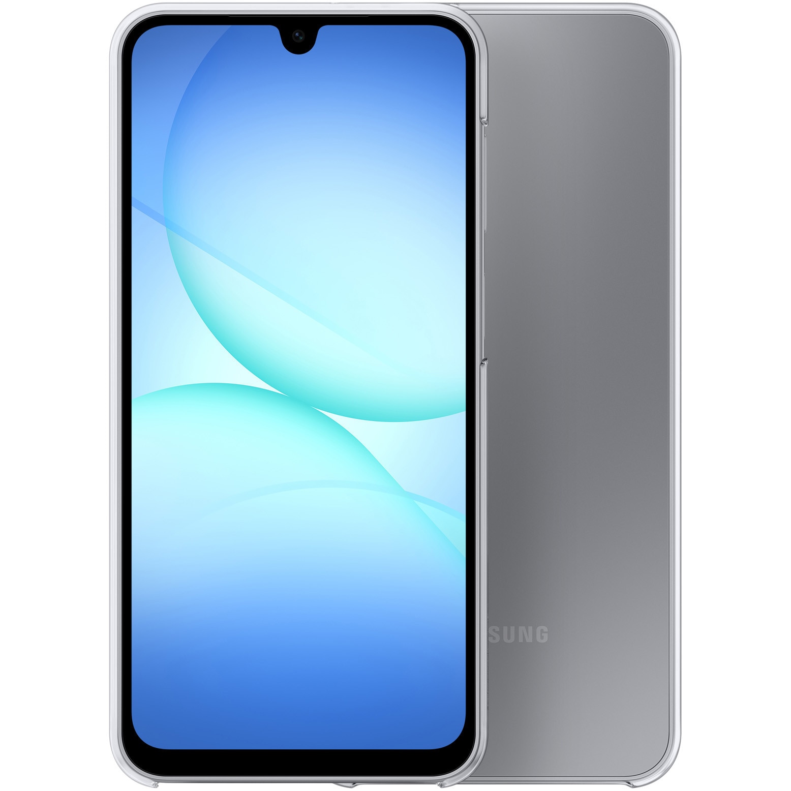 Husa de protectie Samsung pentru Galaxy A17 Card Slot Case, Transparent