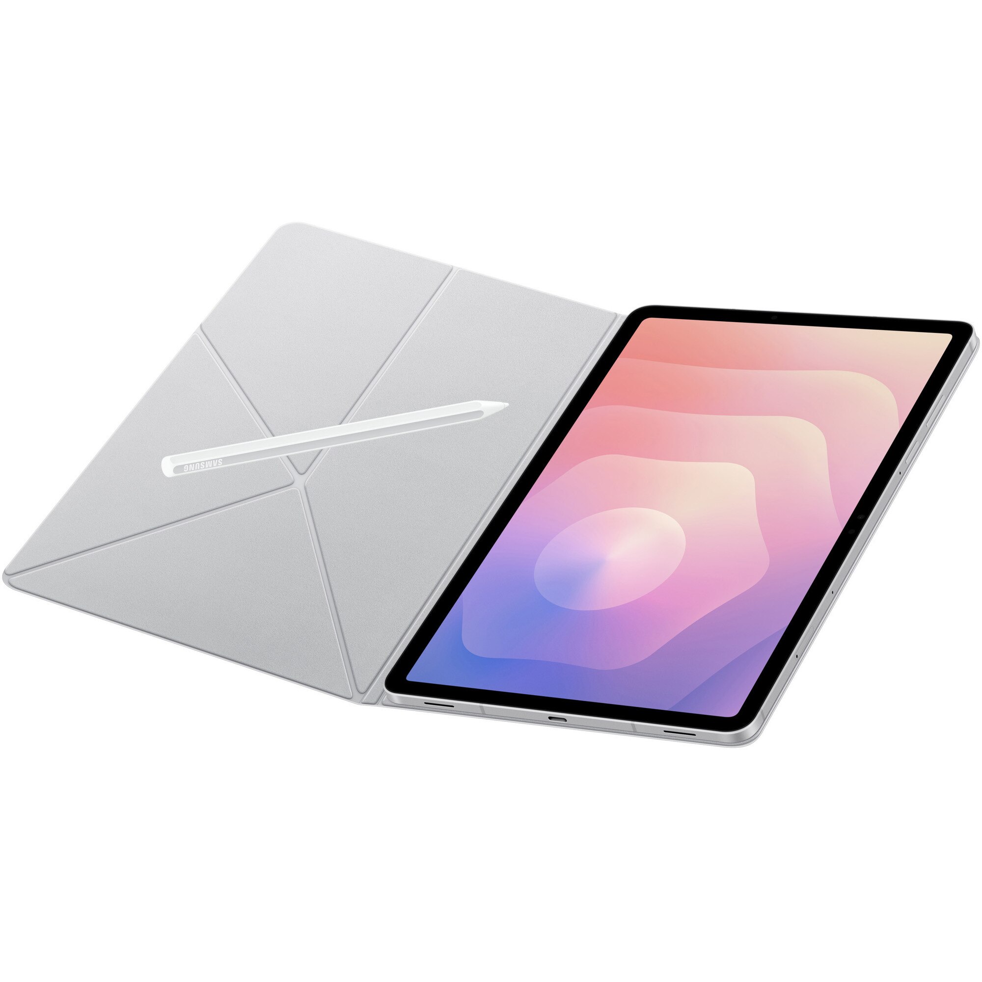 Husa de protectie Samsung pentru Galaxy Tab S11 Book Cover, White