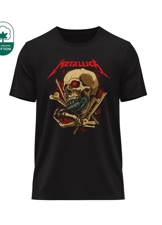 Metallica 36.30 férfi póló, rövid ujjú, többszínű