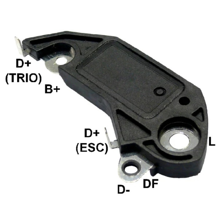 Regulator tensiune 14.6V pentru Opel Astra, Calibra, Corsa, Frontera, Omega, Vectra, Saab, Isuzu – cod echivalent DELCO 10479914, REMY 10479914, MAGNETI MARELLI 940038030