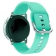 Okosóra szíj, Huawei Watch GT2 / GT3 42mm, Samsung Galaxy Watch 4 / 5 / 6 / 7 / FE, Polar Ignite / 2 / 3 / Unite, Amazfit Bip GTR 42mm, GTS 2 / 2e / 3 / 4 / Mini, Garmin Forerunner 165 / 245 / 55 / 645, Venu / SQ, Vivoactive 3 / 5 / Music, 20 mm, Menta