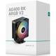 Cooler Procesor Deepcool AG400 ARGB V2 BLACK