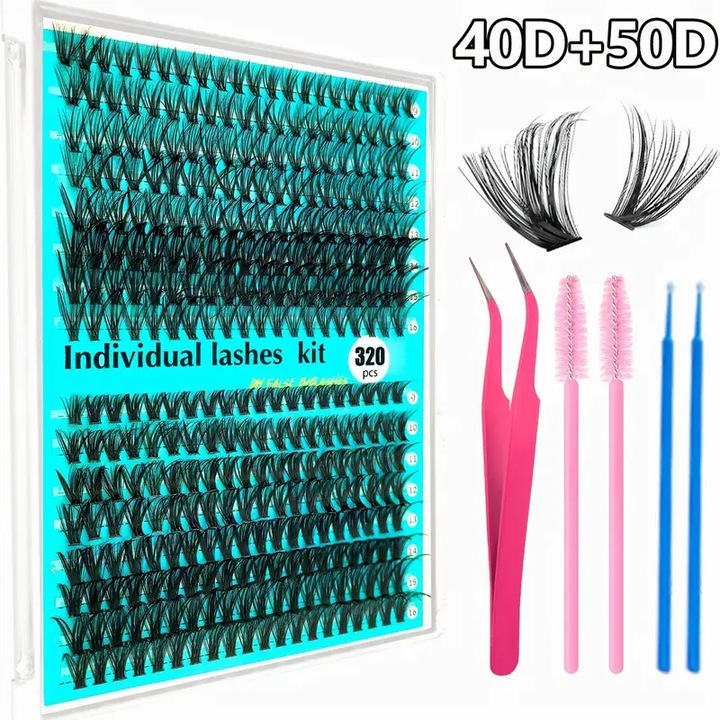 Kit Extensii Gene Fluffy, 40D si 50D