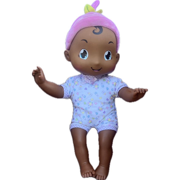 Papusa Bebelus Dragalas Roz, 35 cm