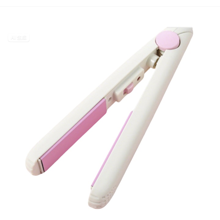 Мини преса за коса с керамични плочи бяла 160C