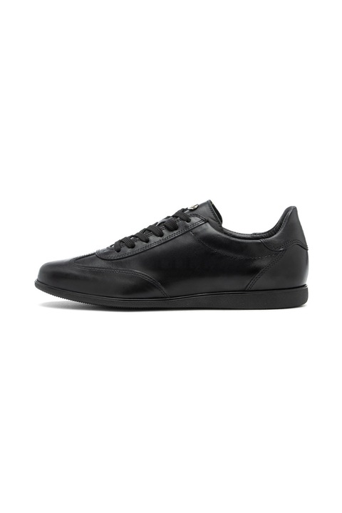 RYŁKO, Pantofi sport low-cut din piele intoarsa, Negru stins