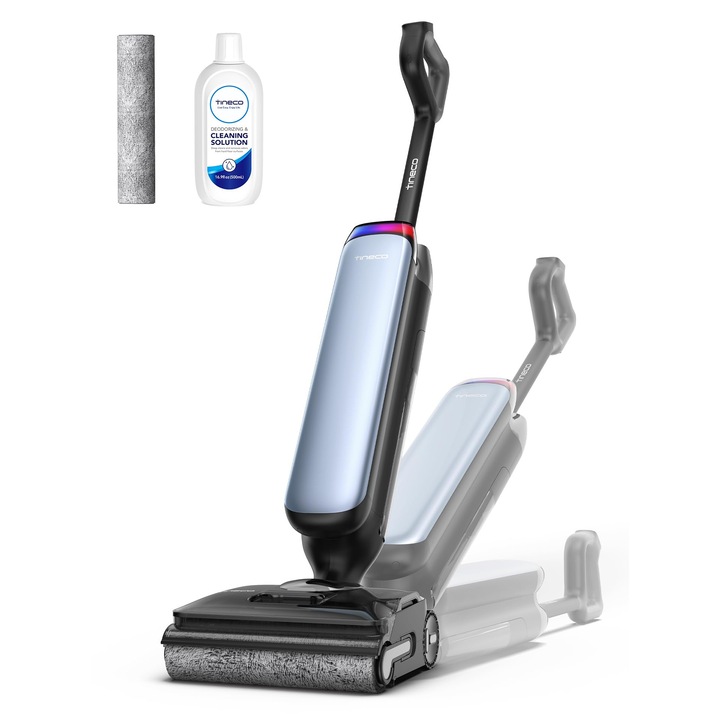 Aspirator umed și uscat, Tineco, Floor One S9, 22Kpa, Autocurățare, 50 min, Gri