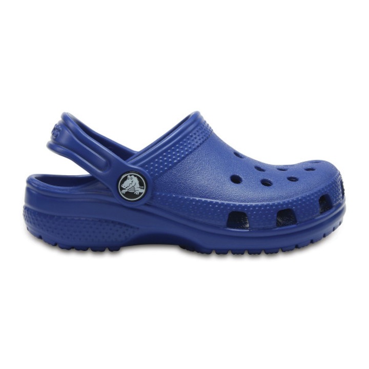 Saboti Crocs Classic Kids - US Albastru - Blue Jean, Alb