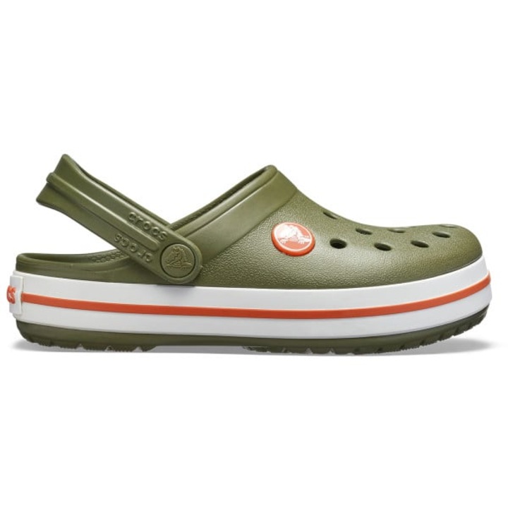 Saboti Crocs Crocband Kids - US Verde - Army Green/Burnt Sienna, Verde