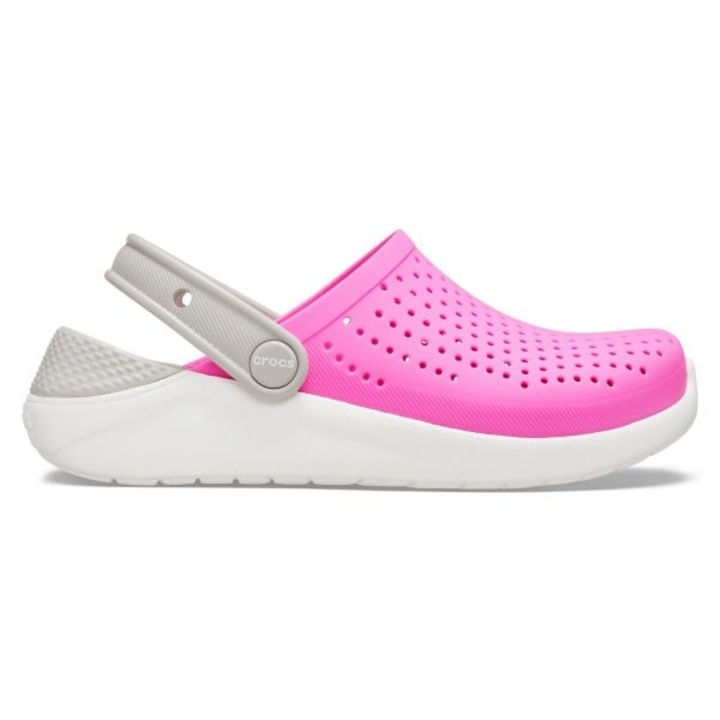 Сабо Crocs Kids' LiteRide Clog - US Розов - Electric Pink/White, Розово, 22-23 EU