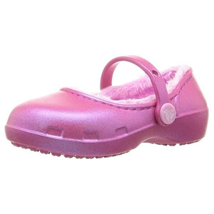 Saboti Crocs Karin Lined Clog Kids 23-24 EU - C7 US Roz - Party Pink