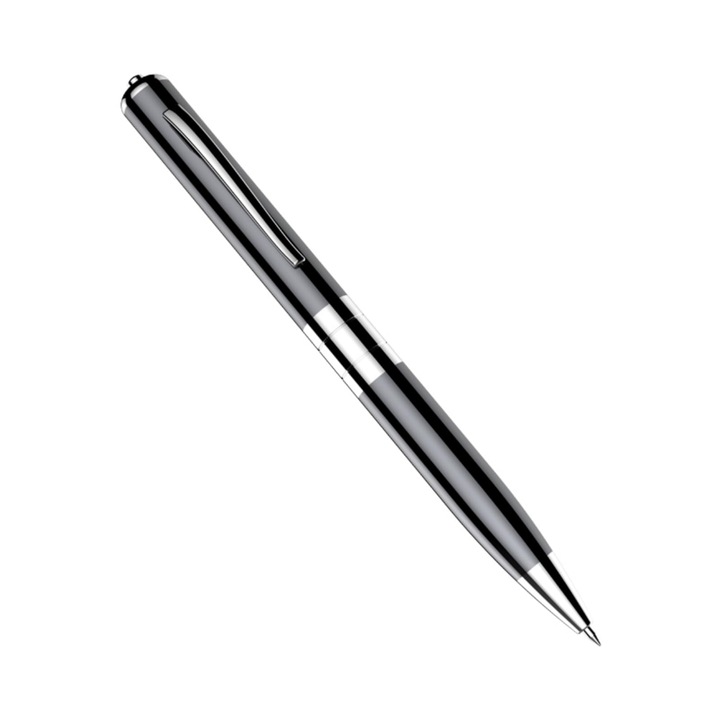 OUYLAF Kém Hangrögzítő Diktafon Toll, multifunkciós, 32 GB memória mellékelve, Háttérzajszűrés, hang- és videófelvétel, fekete