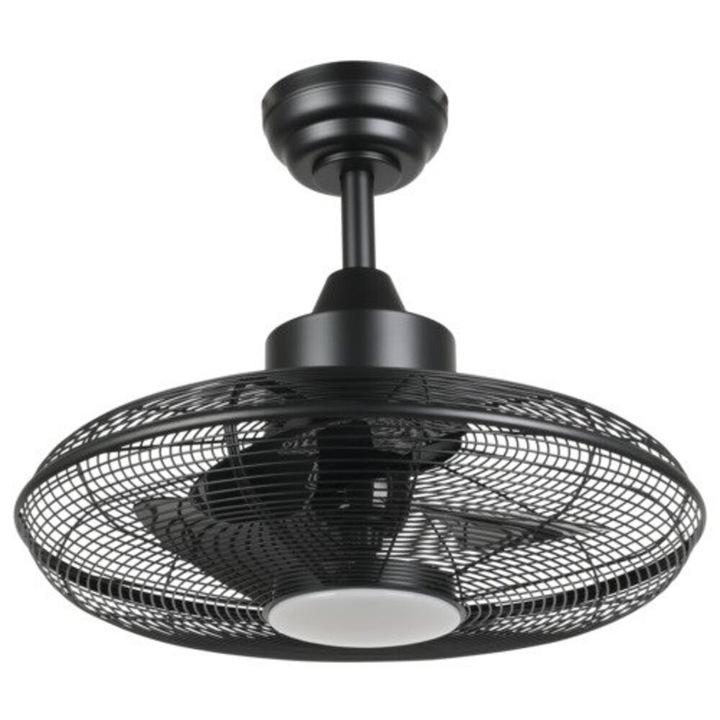 EGLO, 35133, IGELDO, lámpa ventilátorral, 3000 K, 4000 K, 5000 K, LED, 15W, tejfehér
