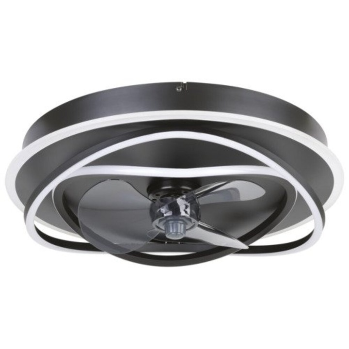 Eglo, 35146, Namori, Лампа с вентилатор, 2700 K 6500 K, LED, 4X9W, Димируема, Млечно бяла