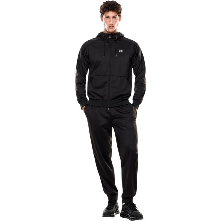 Trening Emporio Armani EA7 Train Visibility Hood 49450, Negru